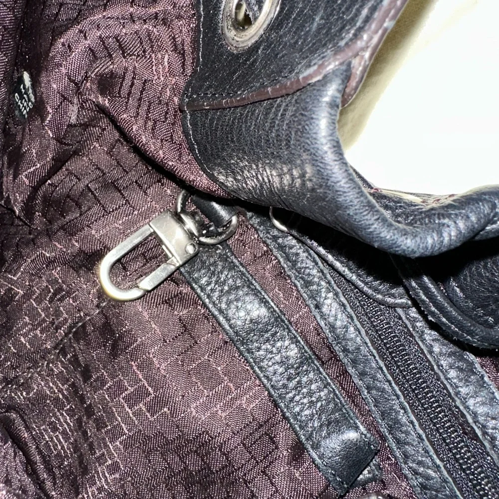 NWOT Rare Vintage limited edition Cole Haan Black Leather bag -flawless